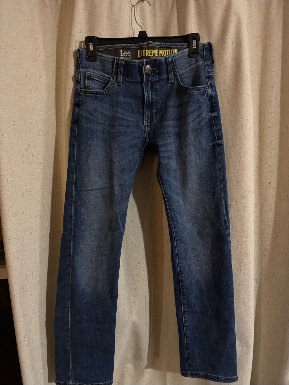 Lee Men's Indigo Straight Jeans - Mid to Dark Wash